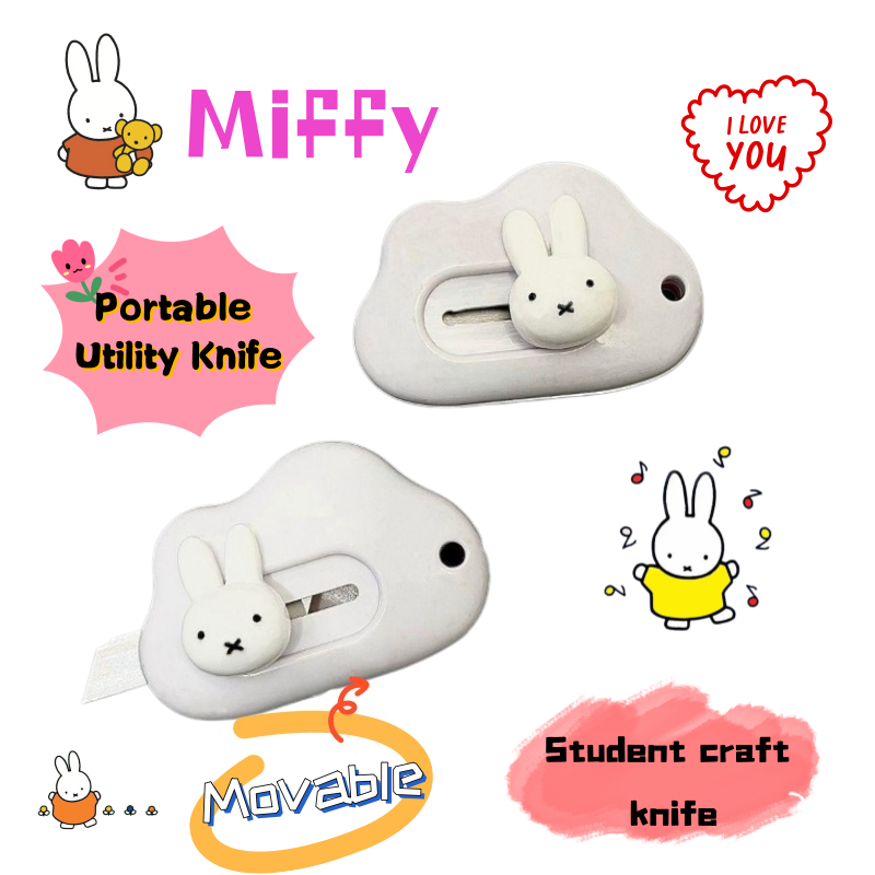 Printer Paper - Cuchillo artístico de conejo Miffy, creativo,