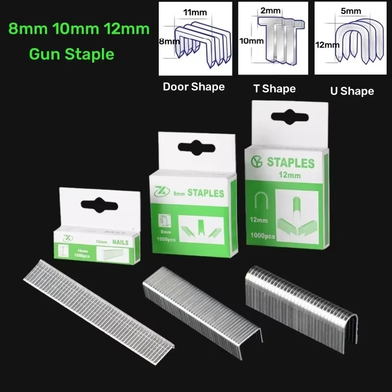 Stapler Heavy Duty - Grapas en forma de U/T/puerta, clavos