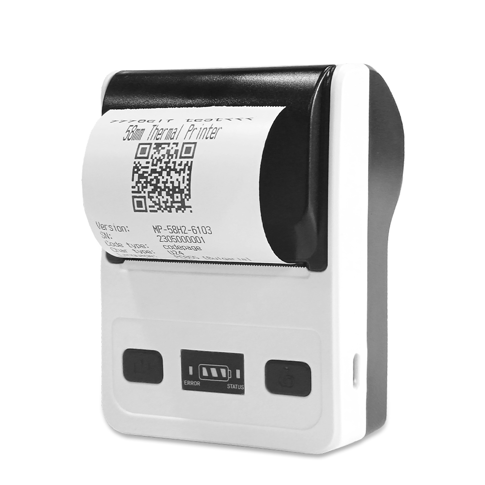 Receipt Printer - Mini Impresora Térmica de Recibos Bluetooth