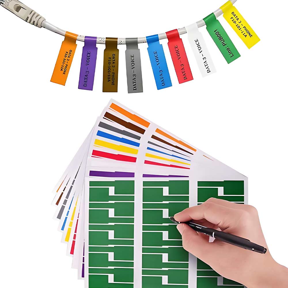 Label Maker - Etiquetas impermeables para cables, etiquetas para