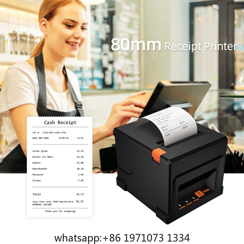 Receipt Printer - 【POS-8360】Impresora de recibos USB+LAN de 80