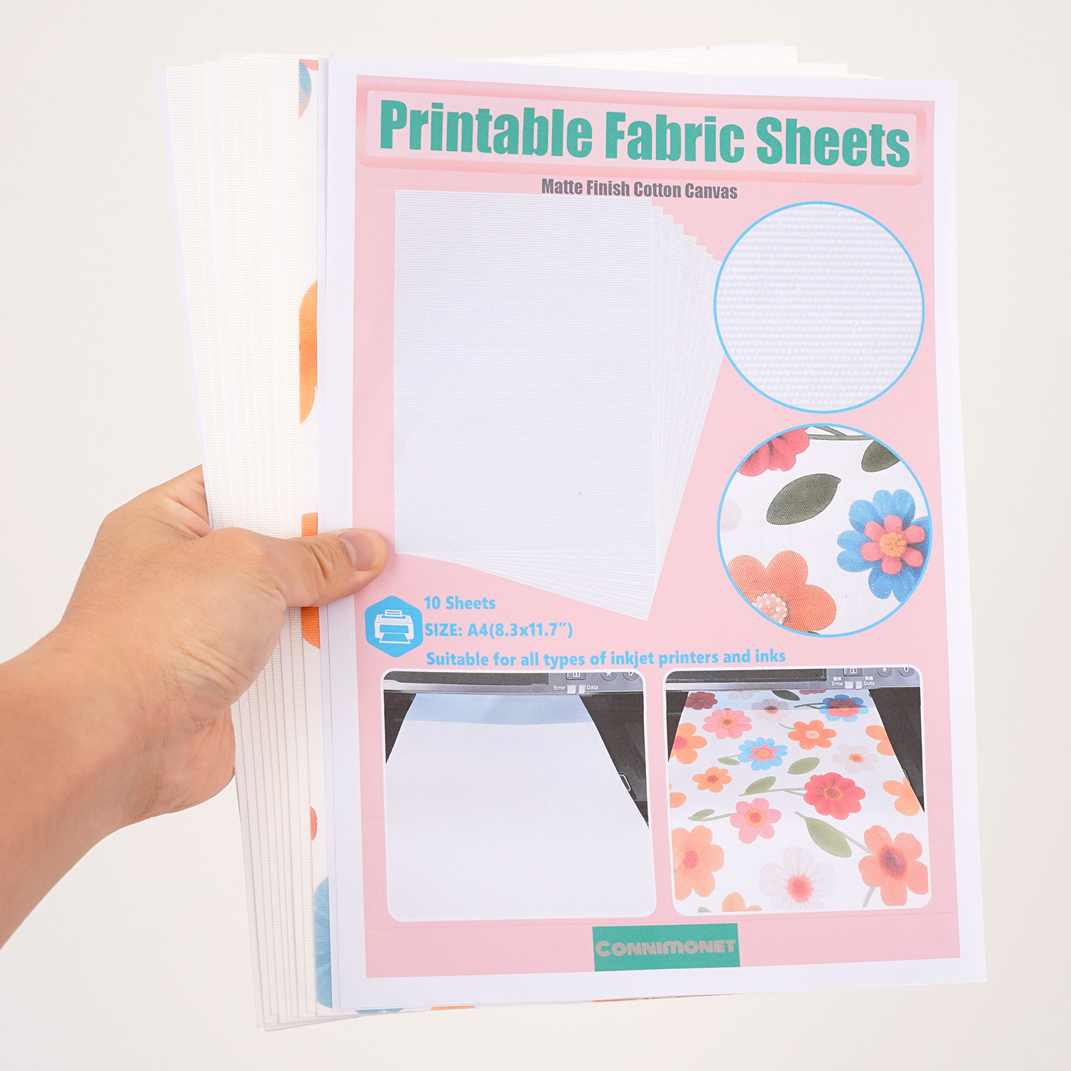 Tela de lona de algodón blanca - Commercial Fabric Printing Machine reseña y precio
