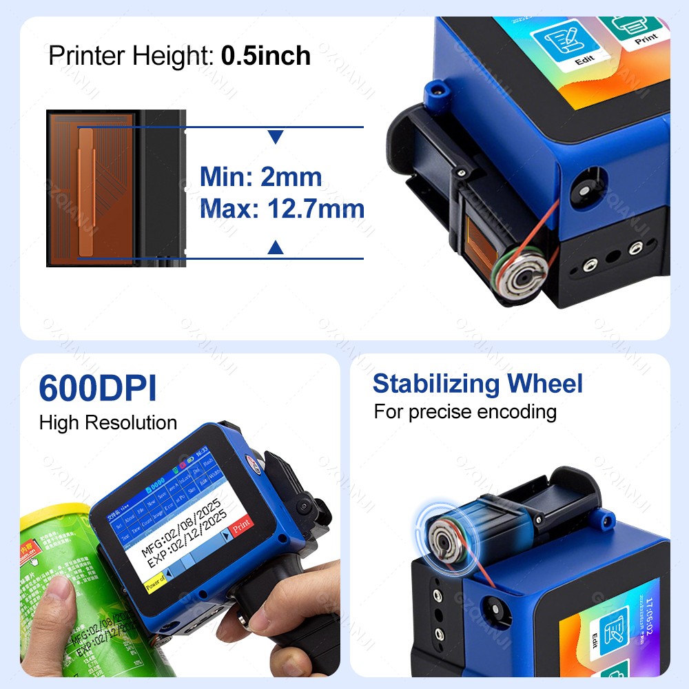 Impresora de inyección de tint - Label Maker reseña y precio