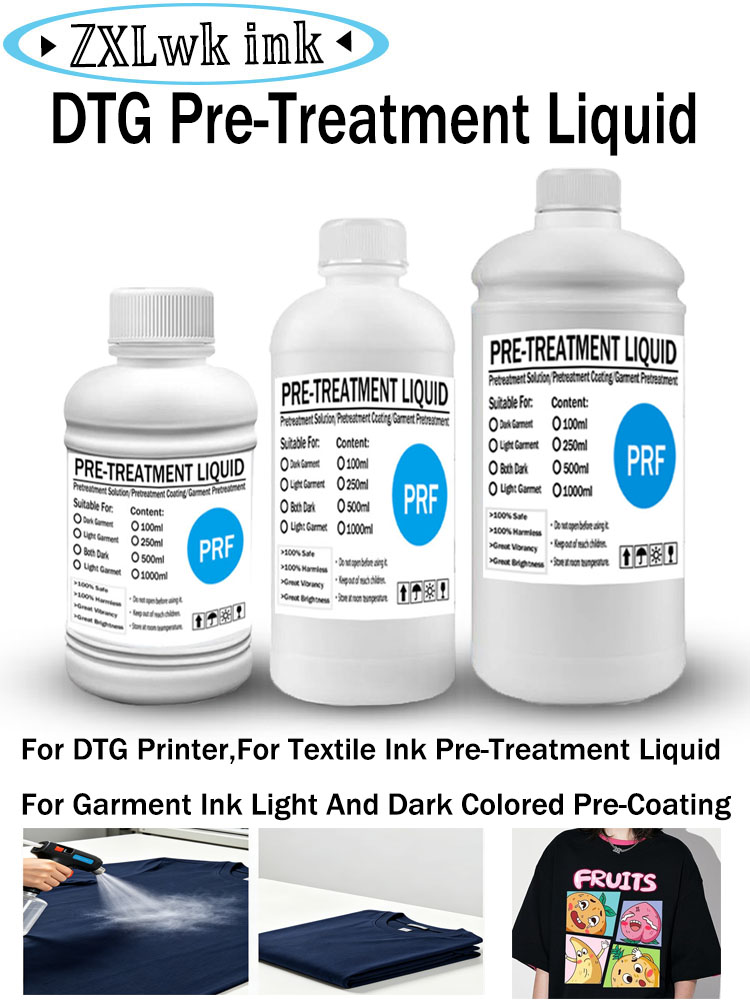 Líquido de Pretratamiento DTG, - Commercial Fabric Printing Machine reseña y precio