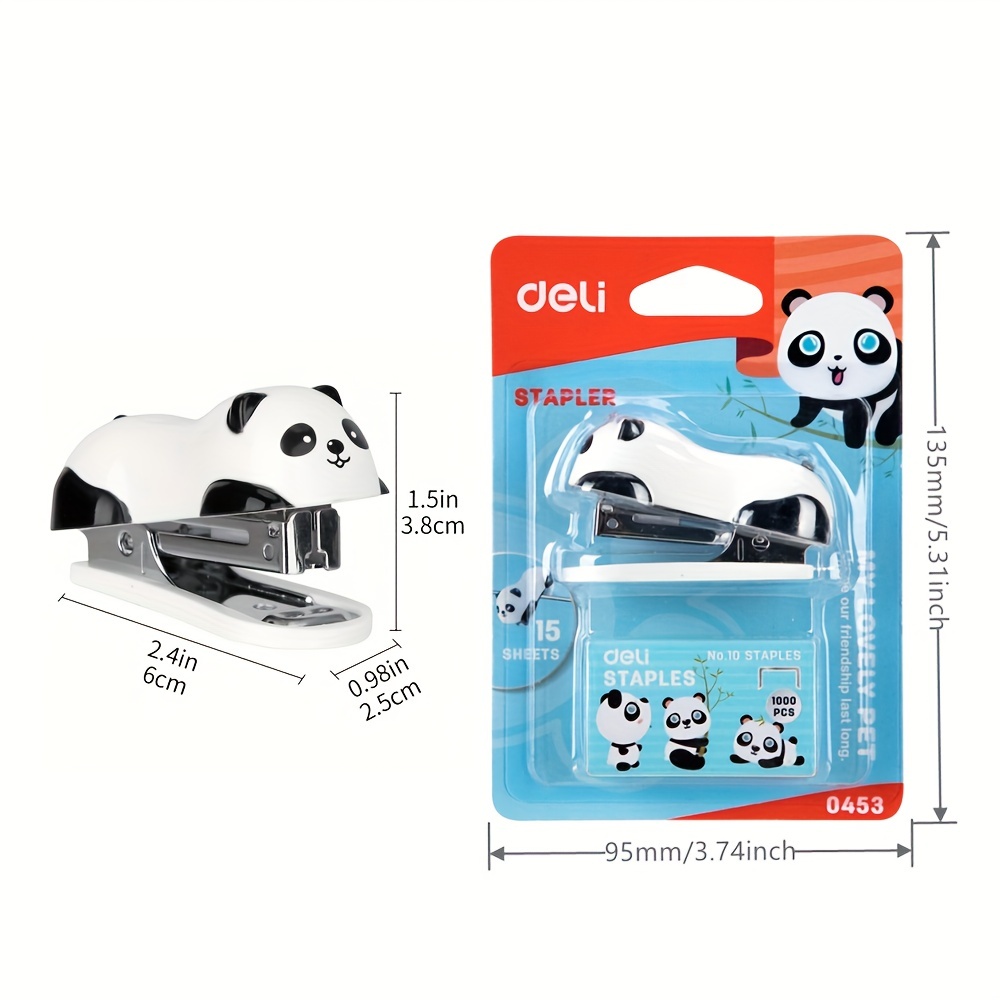 DELI-Juego de Mini grapadora d - Stapler Heavy Duty reseña y precio